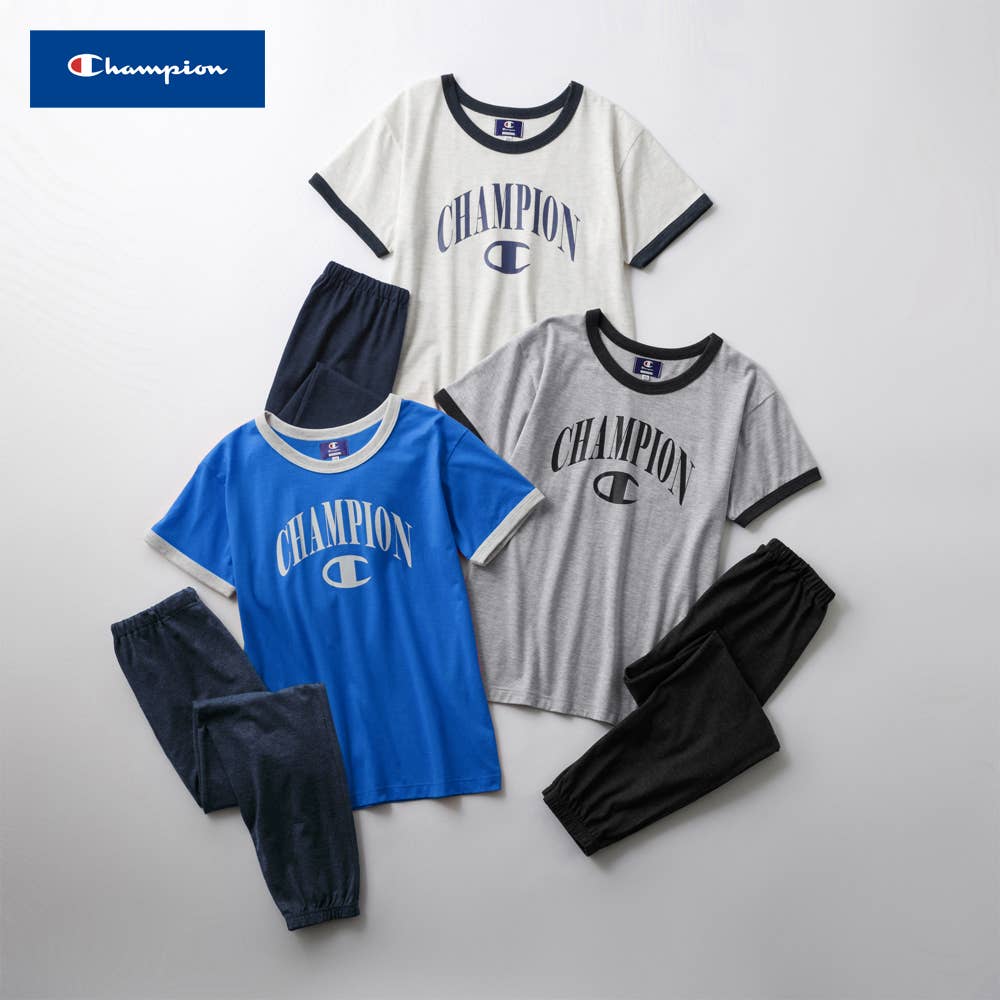 混棉平針織家居服短袖長褲